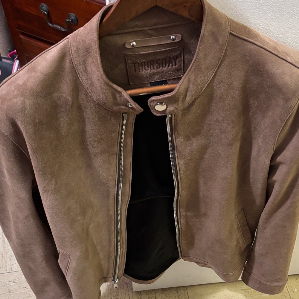 Thursday Boot Company Brown Suede Jacket
